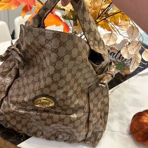 Gucci Original GG Crystal Hysteria Shoulder Hobo bag